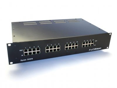 Power supplies suitable for IP networks and Power-over-Ethernet (PoE) installations