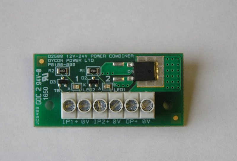 Dycon offers a unique power supply redundancy option to keep security systems working Dycon offers a unique power supply redundancy option to keep security systems working