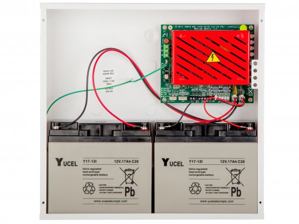 Dycon D2435-17 EN54-4 certified 5A power supply unit